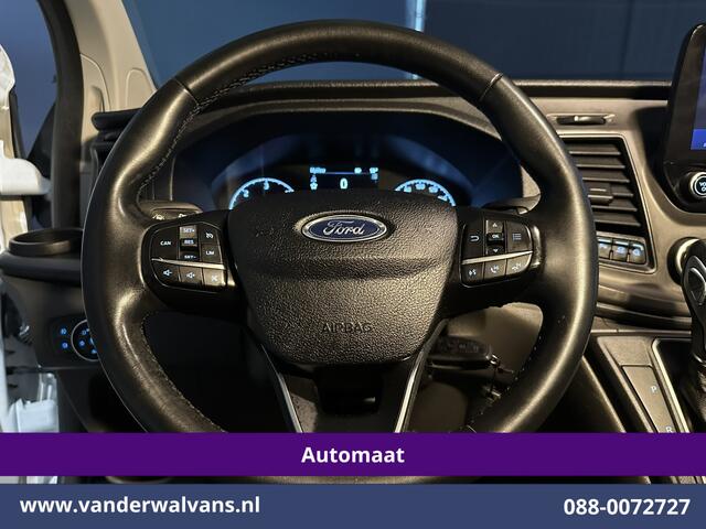 Ford TRANSIT CUSTOM 2.0 TDCI 170pk Automaat L1H1 Euro6 Airco | Navigatie | Camera | Apple Carplay | Cruisecontrol | LED Android Auto, Trekhaak, Verwarmde voorruit, Parkeersensoren, Bijrijdersbank