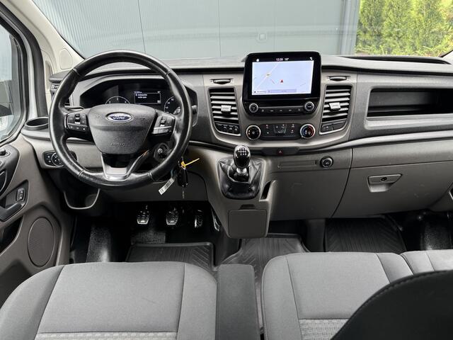 Ford TRANSIT CUSTOM 2.0 TDCI / L2H1 / DUBBELE CABINE / 1e EIG. / INRICHTING / TREKHAAK / CAMERA / 6-PERS.