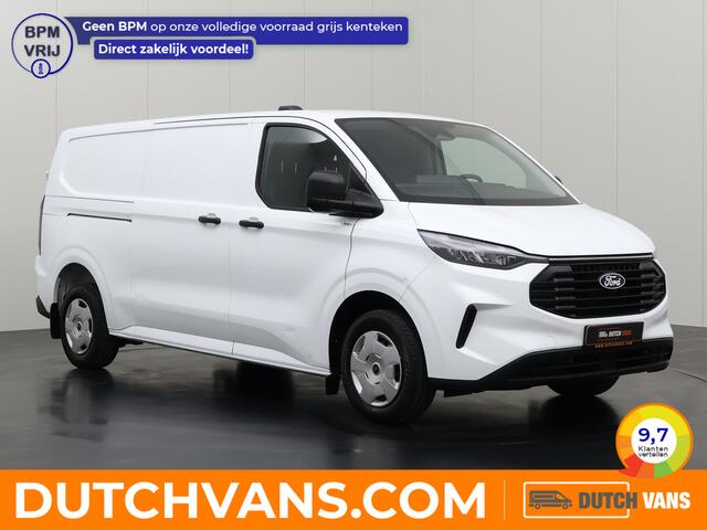 Ford TRANSIT CUSTOM 2.0TDCi 136PK Lang Business | Digital Cockpit | Leder | Multimedia | Airco | Cruise | 3-Zits | Betimmering