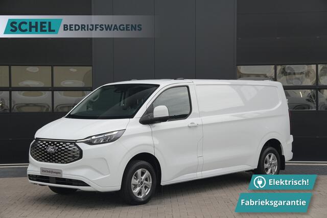 Ford TRANSIT CUSTOM E-Transit 320 L2H1 Limited 71 kWh 218pk - LED - Carplay - Stoelverwarming - Keyless - Cruise - Rijklaar