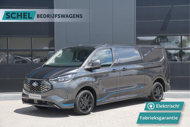 Ford TRANSIT CUSTOM E-Transit 320 L2H1 Sport 71 kWh 218pk2x Schuif - Stoel/Stuurverwarming - Cruise - Keyless - Rijklaar