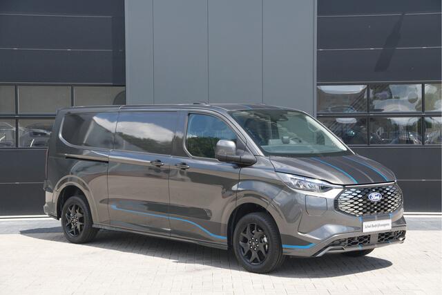 Ford TRANSIT CUSTOM E-Transit 320 L2H1 Sport 71 kWh 218pk2x Schuif - Stoel/Stuurverwarming - Cruise - Keyless - Rijklaar