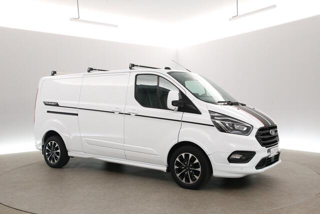 Ford TRANSIT CUSTOM 2.0 TDCI L1H1 Sport 185PK | Automaat | Airco | Cruise | Camera | Carplay | 3 Zits | 2xSchuifdeur | Trekhaak