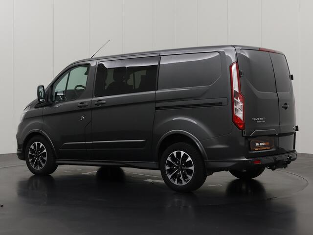 Ford TRANSIT CUSTOM 2.0TDCI 170PK Automaat Sport Dubbele Cabine | Leder | Navigatie | Camera | 2xSchuifdeur | Trekhaak