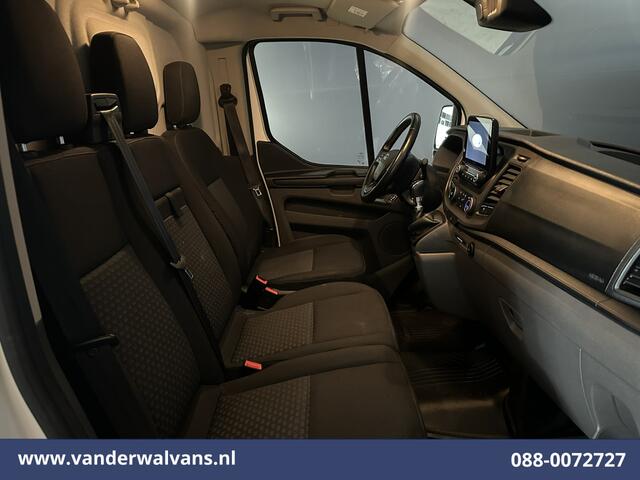 Ford TRANSIT CUSTOM 2.0 TDCI 105pk L2H1 Euro6 Airco | Camera | Apple Carplay | Cruisecontrol | LED | Stoelverwarming Verwamde voorruit, Android Auto, Parkeersensoren, Bijrijdersbank, 2800kg trekvermogen