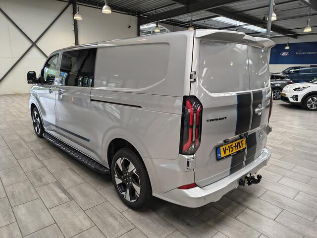 Ford TRANSIT CUSTOM 300 2.0 TDCI 170 pk L2H1 Sport DC | Trekhaak | 360° Camera | B&O | Adapt. cruise | 4 seiz. banden | 6 persoons | BPM vrij!