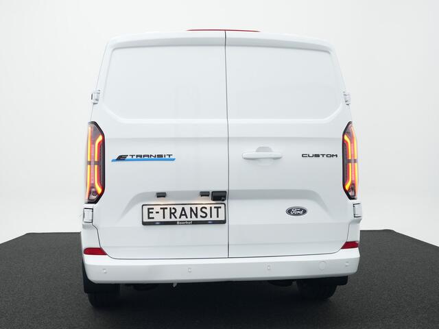 Ford TRANSIT CUSTOM E-Transit 340 L2H1 Limited 71 kWh 360 graden camera | Stoelverwarming | Navigatie |