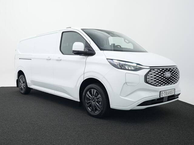 Ford TRANSIT CUSTOM E-Transit 340 L2H1 Limited 71 kWh 360 graden camera | Stoelverwarming | Navigatie |