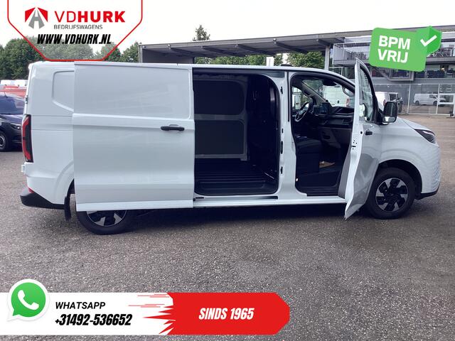 Ford TRANSIT CUSTOM E-Transit L2 Trend 71 kWh 370 km WLTP Garantie t/m 6-2029/ LED/ Snellader/ Carplay/ Camera/ Cruise/ Climate