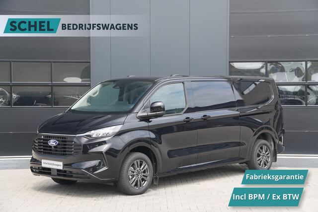 Ford TRANSIT CUSTOM 320 2.0 TDCI L2H1 Limited 170pk - 1+1 Stoelopstelling - 2x Schuifdeur - Adaptive Cruise - Verwarmd stuur - Blind spot - Navigatie - Camera - Draadloos laden - Rijklaar