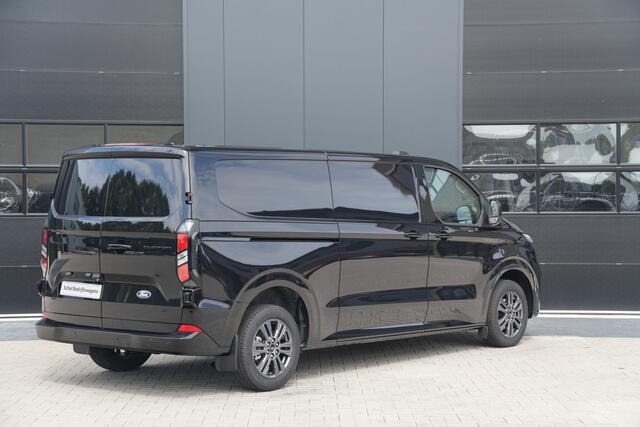 Ford TRANSIT CUSTOM 320 2.0 TDCI L2H1 Limited 170pk - 1+1 Stoelopstelling - 2x Schuifdeur - Adaptive Cruise - Verwarmd stuur - Blind spot - Navigatie - Camera - Draadloos laden - Rijklaar