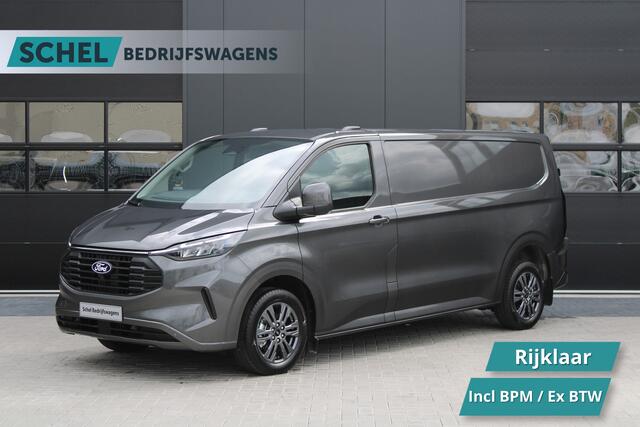 Ford TRANSIT CUSTOM 320 2.0 TDCI L2H1 Limited 170pk - Adaptive Cruise - Stuurwiel verwarmd - Draadloos laden - Blind spot - Navigatie - Camera - Rijklaar