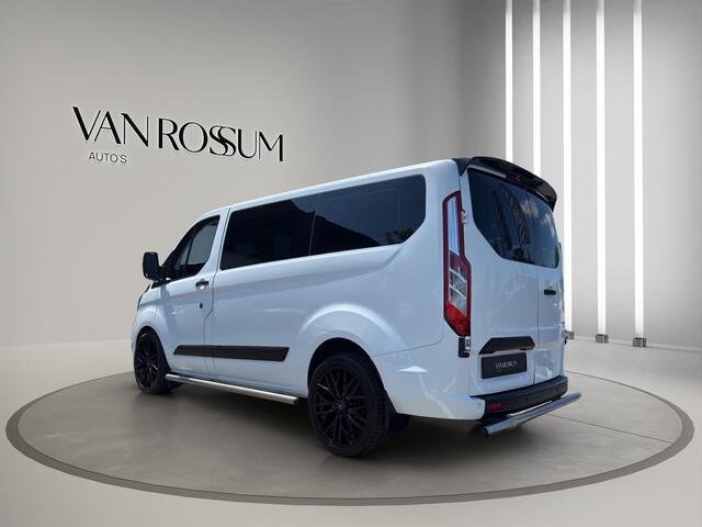 Ford TRANSIT CUSTOM 320 1.0 EcoBoost L1H1 PHEV VR-Edition 9 persoons | Incl BTW /BPM | 20" | Extra Getint | Spoilers | Raptor | Stoelvw | Parksensors |