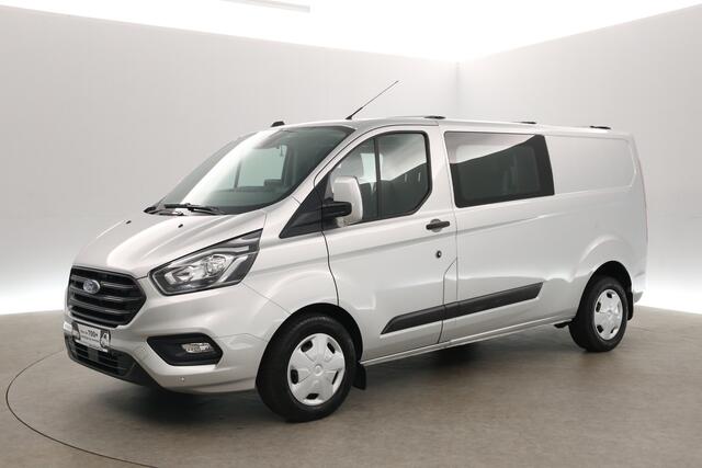Ford TRANSIT CUSTOM 2.0 TDCI L2H1 | Automaat | DC | 6 Zits | Airco | Cruise | Trekhaak | Carplay | Parkeersens.