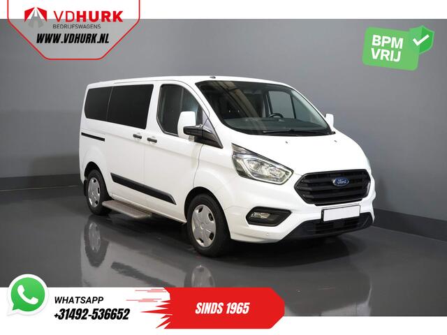 Ford TRANSIT CUSTOM Tourneo 2.0 TDCI ¤ 25.717,- incl. BTW/BPM Trend Combi/ Kombi/ 9 Persoons/ 9 P/ Cruise/ PDC/ Airco