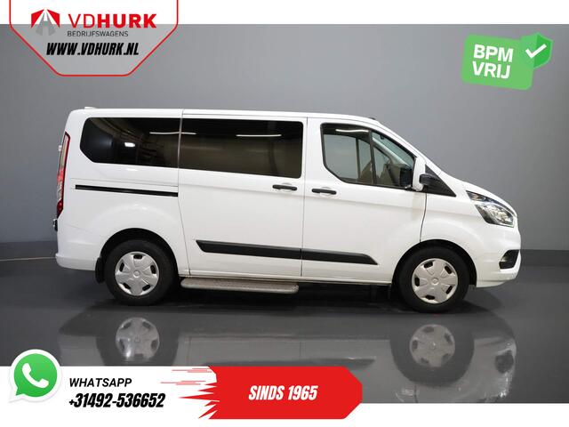 Ford TRANSIT CUSTOM Tourneo 2.0 TDCI ¤ 25.717,- incl. BTW/BPM Trend Combi/ Kombi/ 9 Persoons/ 9 P/ Cruise/ PDC/ Airco
