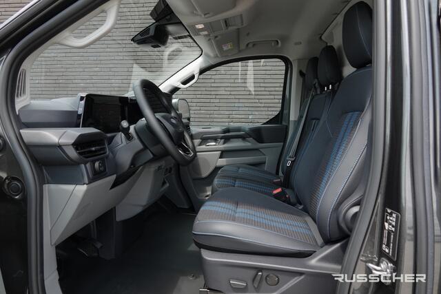 Ford TRANSIT CUSTOM E-Transit L2H1 218Pk Aut. | Elektrisch | Nieuwe 71Kwh Accu | Sport 340 | 2xSchuifdeur | 360° Camera | B&O Sound | 19''