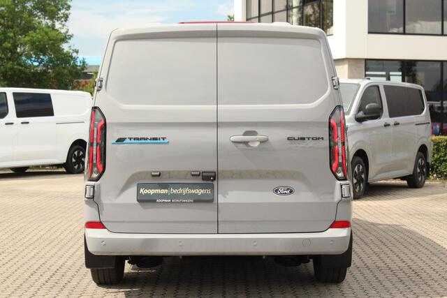 Ford TRANSIT CUSTOM E-Transit 320 L2H1 Limited DC | 71 kWh | Driver Assist | Adap. Cruise | 360gr Camera | Carplay/Android | Lease 824,- p/m