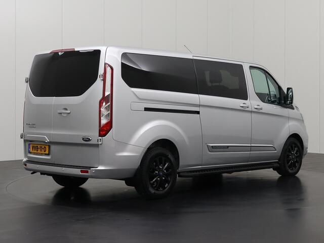 Ford TRANSIT CUSTOM 2.0TDCI Automaat Dubbele Cabine | Platinum Edition | 2xSchuifdeur | Navigatie | Camera | Leder | Airco | Cruise