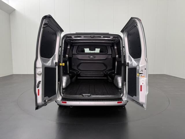 Ford TRANSIT CUSTOM 2.0TDCI Automaat Dubbele Cabine | Platinum Edition | 2xSchuifdeur | Navigatie | Camera | Leder | Airco | Cruise