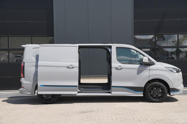 Ford TRANSIT CUSTOM E-Transit 320 L2H1 Sport 71 kWh 218pk - 2x Schuif - Stoel/Stuurverwarming - Cruise - Keyless - Rijklaar