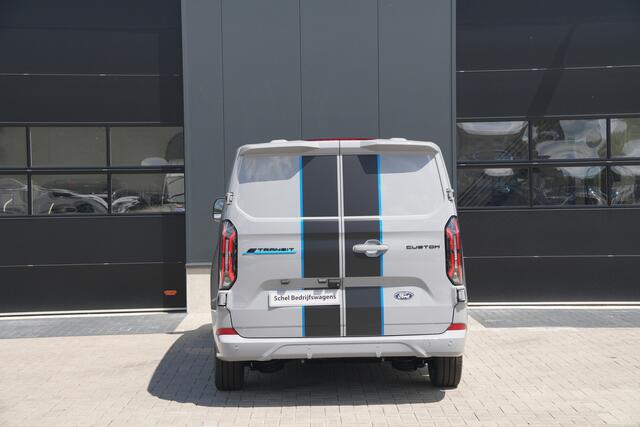 Ford TRANSIT CUSTOM E-Transit 320 L2H1 Sport 71 kWh 218pk - 2x Schuif - Stoel/Stuurverwarming - Cruise - Keyless - Rijklaar