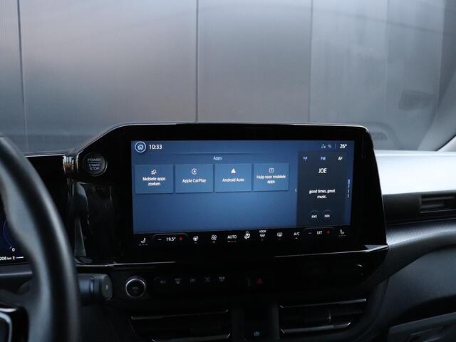 Ford TRANSIT CUSTOM 320 2.5 PHEV L2H1 Black Platinum DC | 5 PERS. | LEDER | DUBBELE SCHUIFDEUR | 360° CAMERA | TREKHAAK | NAVI | CRUISE | STOEL/STUURVERW. |