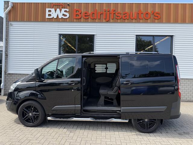 Ford TRANSIT CUSTOM Tourneo 310 2.0 TDCI 130pk L1H1 Titanium / vaste prijs rijklaar ¤ 19.950 incl btw / euro 6 / zwart metallic / airco / cruise / navigatie / trekhaak / camera / isofix !