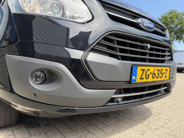 Ford TRANSIT CUSTOM Tourneo 310 2.0 TDCI 130pk L1H1 Titanium / vaste prijs rijklaar ¤ 19.950 incl btw / euro 6 / zwart metallic / airco / cruise / navigatie / trekhaak / camera / isofix !