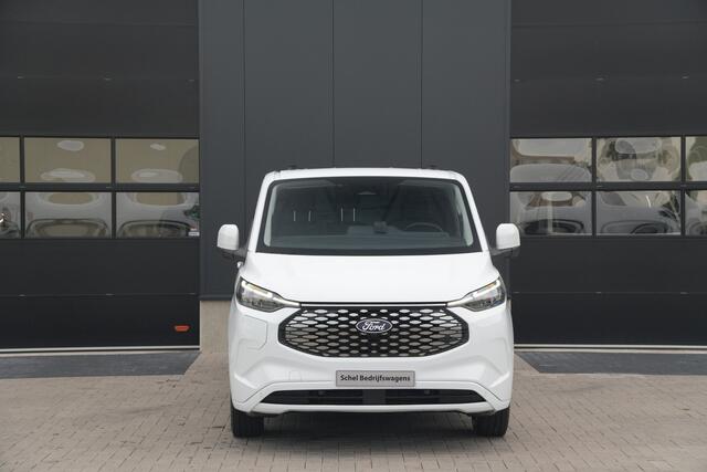 Ford TRANSIT CUSTOM E-Transit 320 L2H1 Limited 71 kWh 218pk - 2x Schuifdeur - Trekhaak - Pro Power - Camera - Carplay - Rijklaar