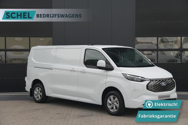 Ford TRANSIT CUSTOM E-Transit 320 L2H1 Limited 71 kWh 218pk - 2x Schuifdeur - Trekhaak - Camera - Carplay - Rijklaar