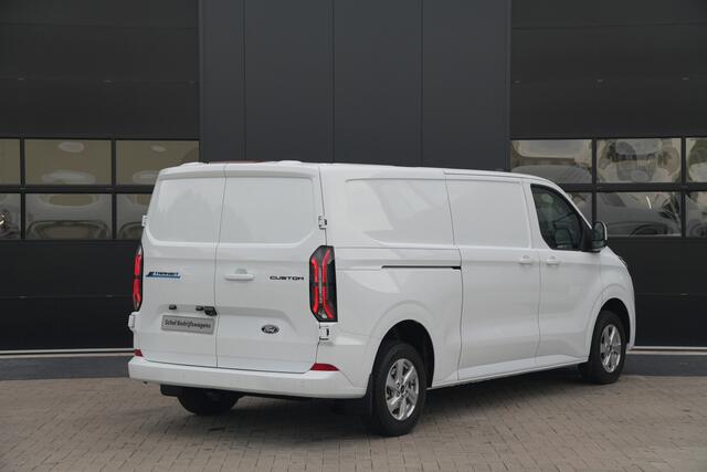 Ford TRANSIT CUSTOM E-Transit 320 L2H1 Limited 71 kWh 218pk - 2x Schuifdeur - Trekhaak - Camera - Carplay - Rijklaar