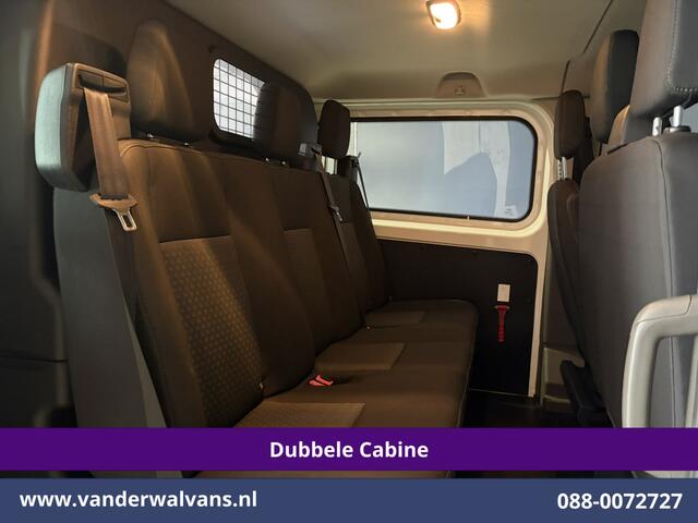 Ford TRANSIT CUSTOM 2.0 TDCI 131pk Automaat L2H1 Dubbele Cabine Euro6 Airco | 6-Zits | Camera | Apple Carplay | Adaptieve Cruisecontrol LED, Android Auto, Trekhaak, Stoelverwarming, Verwarmde voorruit, Parkeersensoren, Achterklep