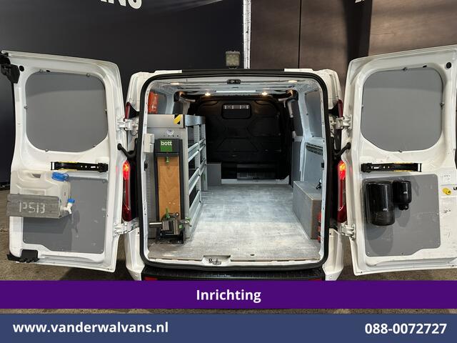 Ford TRANSIT CUSTOM 2.0 TDCI 130pk L2H1 inrichting Euro6 Airco | Camera | Apple Carplay | LED | Cruisecontrol Android Auto, Stoelverwarming, Verwarmde voorruit, Parkeersensoren, Bijrijdersbank, 2800kg trekvermogen