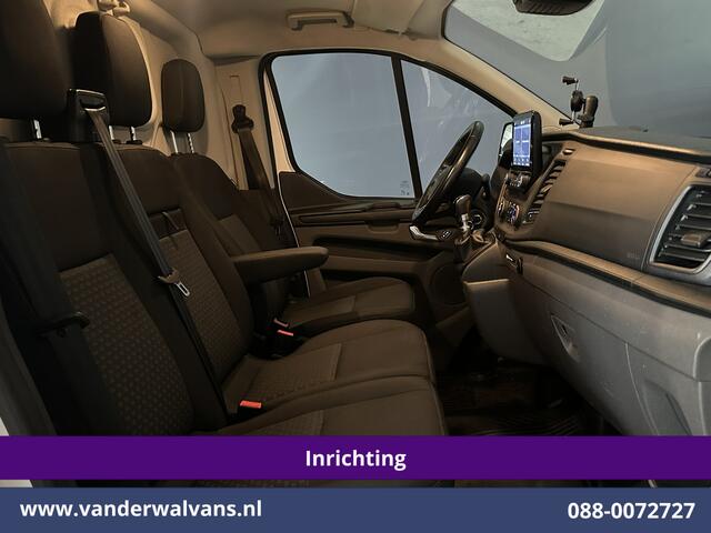 Ford TRANSIT CUSTOM 2.0 TDCI 130pk L2H1 inrichting Euro6 Airco | Camera | Apple Carplay | LED | Cruisecontrol Android Auto, Stoelverwarming, Verwarmde voorruit, Parkeersensoren, Bijrijdersbank, 2800kg trekvermogen