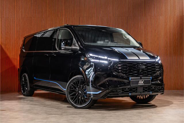 Ford TRANSIT CUSTOM E-Transit 340 L2H1 Sport 71 kWh | Driving Assistant | 360 Camera | DSS LED | B&O | L+R Schuifdeur | CarPlay | Navigatie | 3-Zitter | Elek stoelen