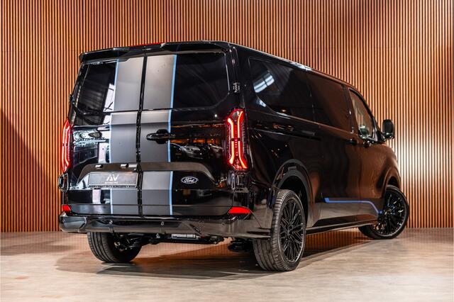 Ford TRANSIT CUSTOM E-Transit 340 L2H1 Sport 71 kWh | Driving Assistant | 360 Camera | DSS LED | B&O | L+R Schuifdeur | CarPlay | Navigatie | 3-Zitter | Elek stoelen