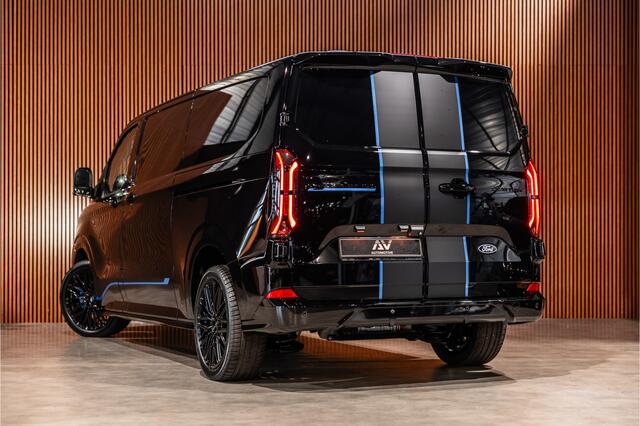 Ford TRANSIT CUSTOM E-Transit 340 L2H1 Sport 71 kWh | Driving Assistant | 360 Camera | DSS LED | B&O | L+R Schuifdeur | CarPlay | Navigatie | 3-Zitter | Elek stoelen
