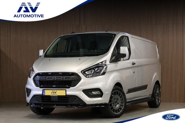 Ford TRANSIT CUSTOM 320 2.0 TDCI L2H1 Raptor Edition | Bi-Xenon | CarPlay | Navigatie | Camera | Stoelverwarming | Dodehoek detector | Lane Assist | DAB | 3-Zitter | Dealer onderhouden | Nieuwe APK
