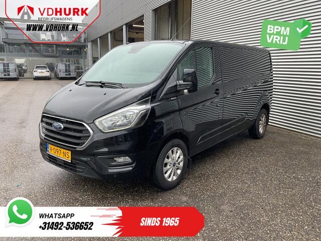 Ford TRANSIT CUSTOM 2.0 TDCI 130 pk L2 2.8t Trekverm./ Stoelverw./ Airco/ Cruise/ 16"LMV/ PDC