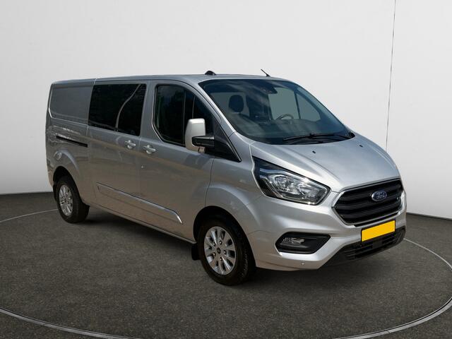 Ford TRANSIT CUSTOM 320 2.0 TDCI Dubbele Cabine Aut- 2x Schuifdeur, Carplay, Android Auto, Lane Assist, Stoelverwarming