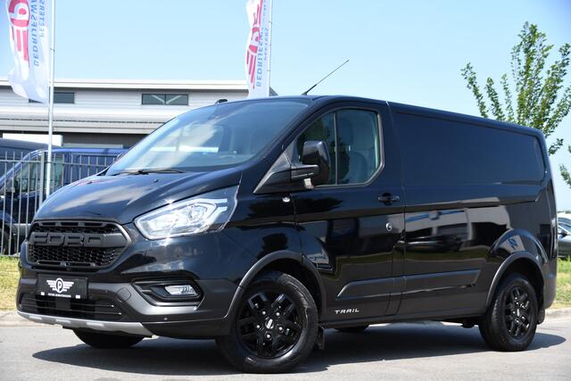 Ford TRANSIT CUSTOM 300 2.0 TDCI L1H1 Trail Camera, Cruise, Carplay, LED, Stoelverwarming, Leder, LM Velgen, 130pk, Mulitmedia, Sensoren, Uniek!