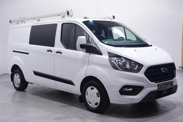 Ford TRANSIT CUSTOM 2.0 TDCI 130 pk L2 Dubbel Cabine 5-Zits Navi Camera, Apple Carplay, Cruise Control, PDC V+A