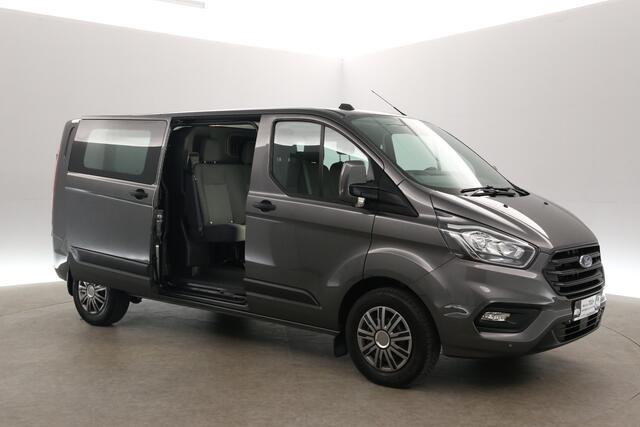 Ford TRANSIT CUSTOM 2.0 TDCI L2H1 | DC | 6 Zits | Marge | Airco | Cruise | Parkeersens. | Trekhaak