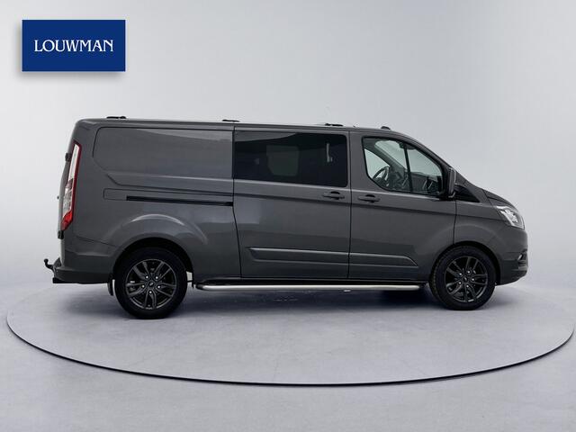 Ford TRANSIT CUSTOM 300 2.0 TDCI L2H1 Limited DC 170pk Navigatie Leder Dubbele cabine Trekhaak Camera
