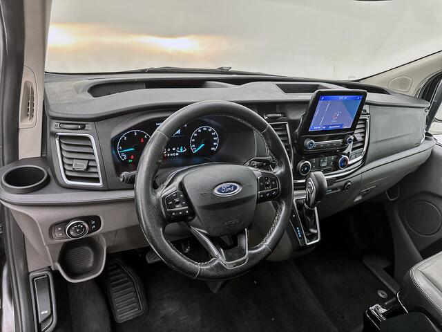 Ford TRANSIT CUSTOM 300 2.0 TDCI L2H1 Limited DC 170pk Navigatie Leder Dubbele cabine Trekhaak Camera