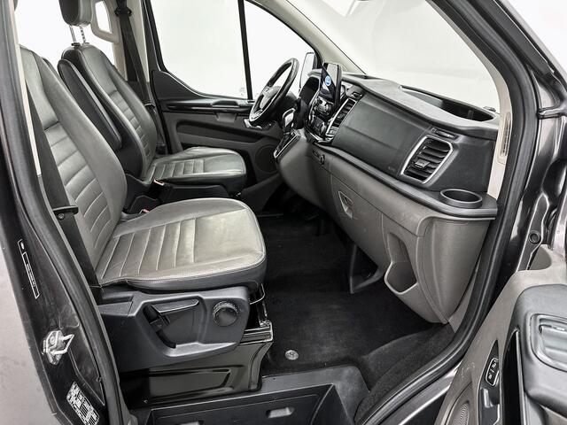 Ford TRANSIT CUSTOM 300 2.0 TDCI L2H1 Limited DC 170pk Navigatie Leder Dubbele cabine Trekhaak Camera