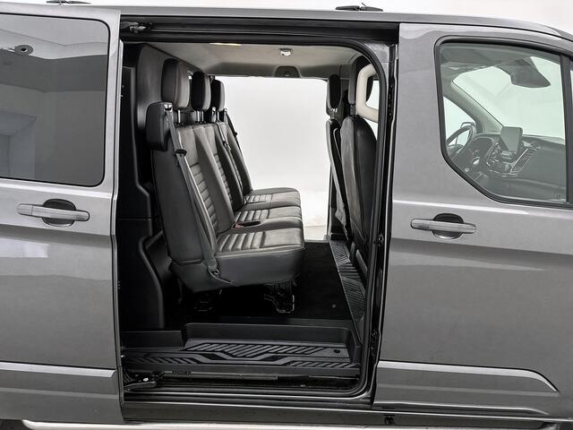 Ford TRANSIT CUSTOM 300 2.0 TDCI L2H1 Limited DC 170pk Navigatie Leder Dubbele cabine Trekhaak Camera