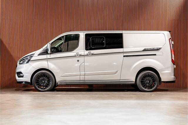 Ford TRANSIT CUSTOM 300 2.0 TDCI 170 PK L2H1 Limited DC | Bi-Xenon | ACC | L+R Schuifdeur | CarPlay | Camera | Stoelverwarming | Navigatie | Orig. NL Auto | 1e eigenaar | Nieuwe APK