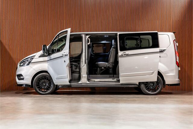 Ford TRANSIT CUSTOM 300 2.0 TDCI 170 PK L2H1 Limited DC | Bi-Xenon | ACC | L+R Schuifdeur | CarPlay | Camera | Stoelverwarming | Navigatie | Orig. NL Auto | 1e eigenaar | Nieuwe APK
